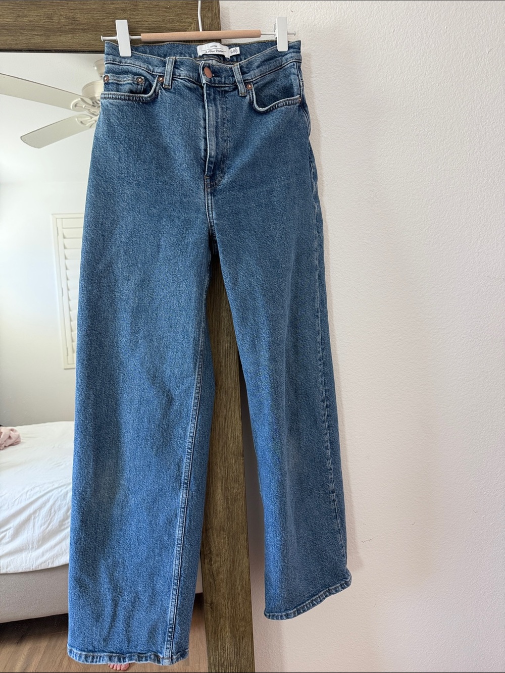 & Other Stories wide leg jeans